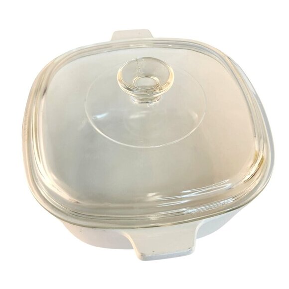 Corning Ware 2.5 Qt Blue Cornflower Casserole Dish With Lid Made In U.S.A. Durab - Picture 3 of 10